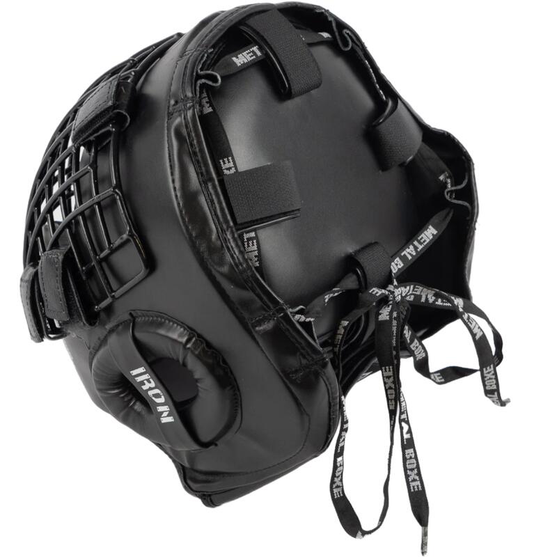 Casque Intégral à Grille Métallique Amovible