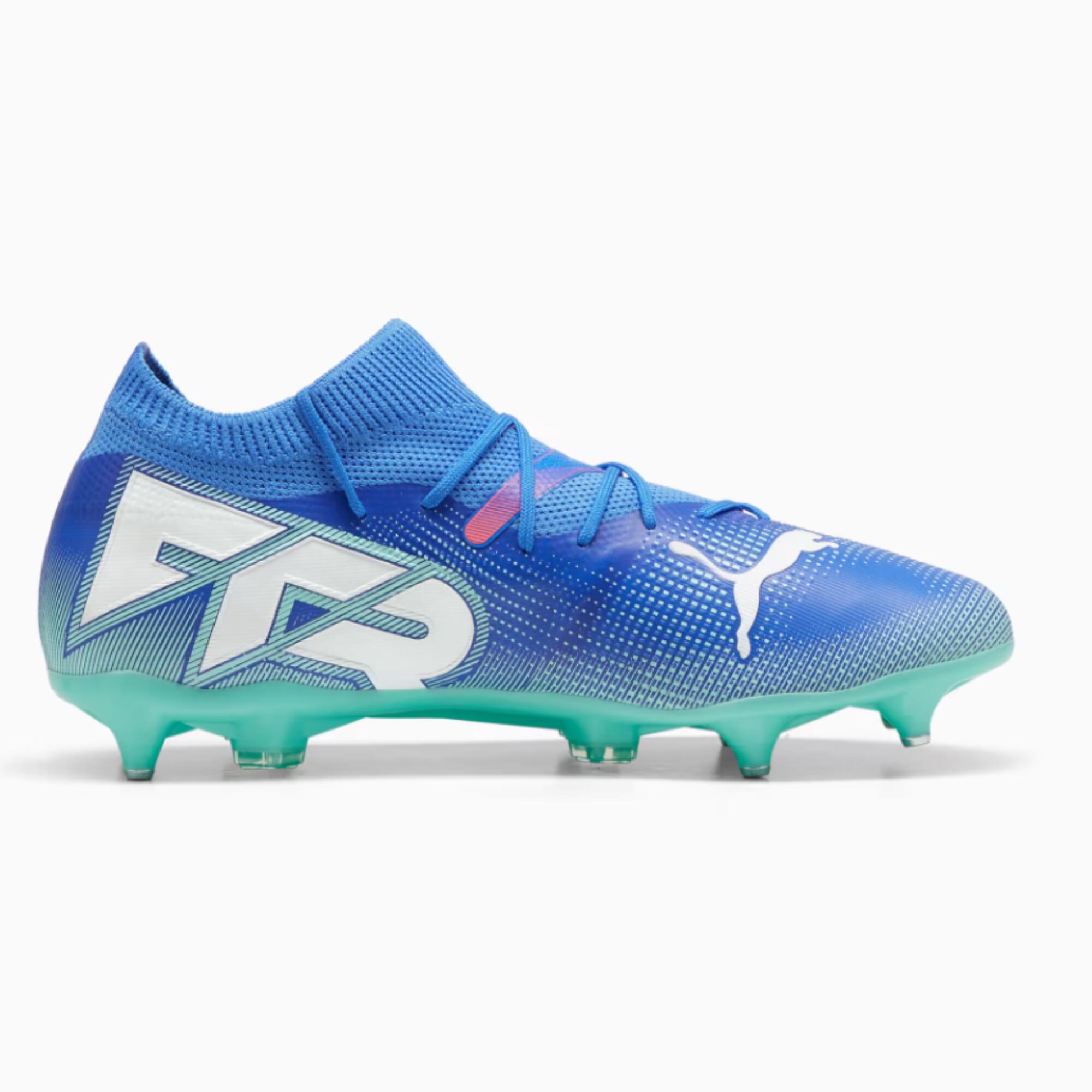 Tweedehands - Voetbalschoenen volwassenen Future Match SG blauw - ZEER GOED 5/5