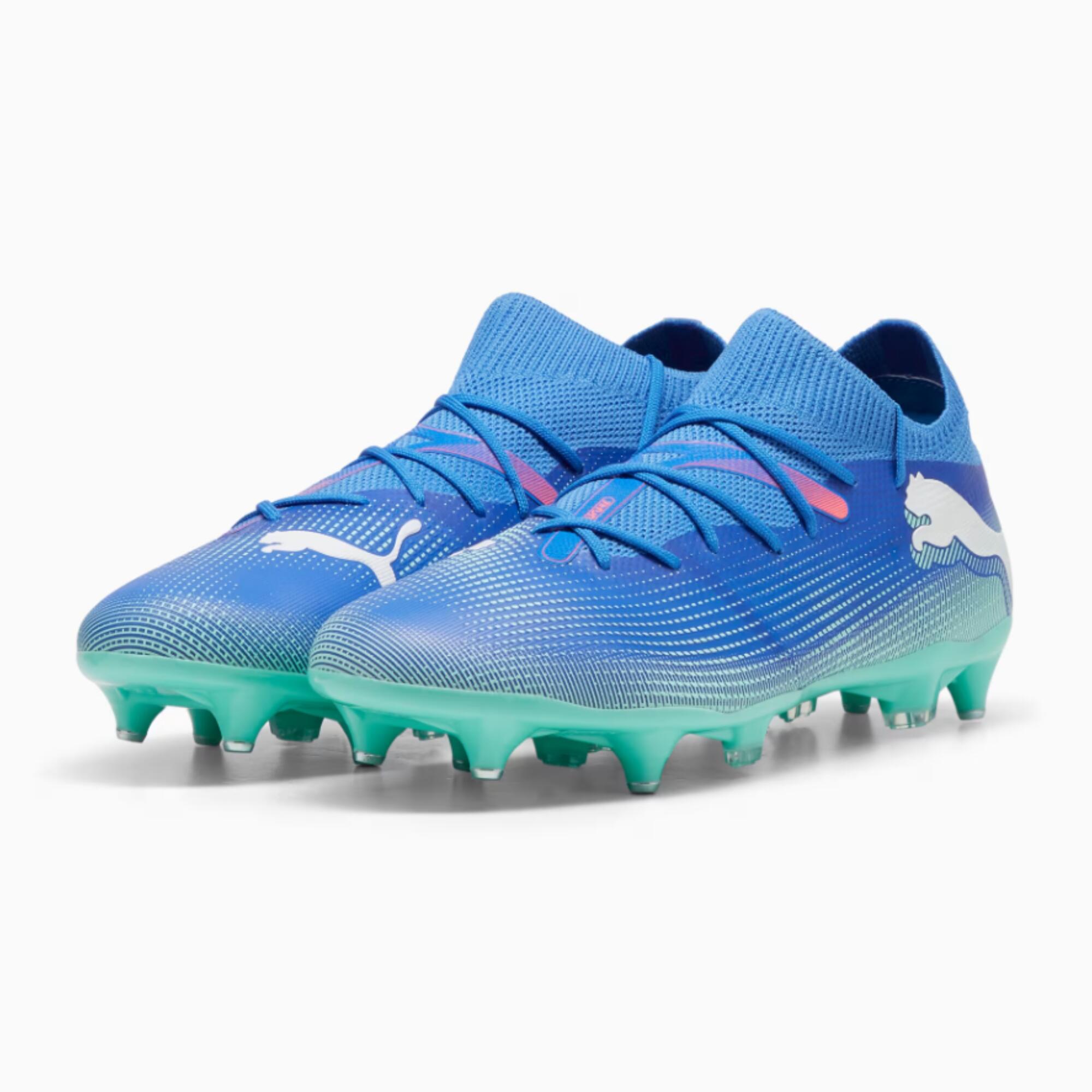 Tweedehands - Voetbalschoenen volwassenen Future Match SG blauw - ZEER GOED 2/5
