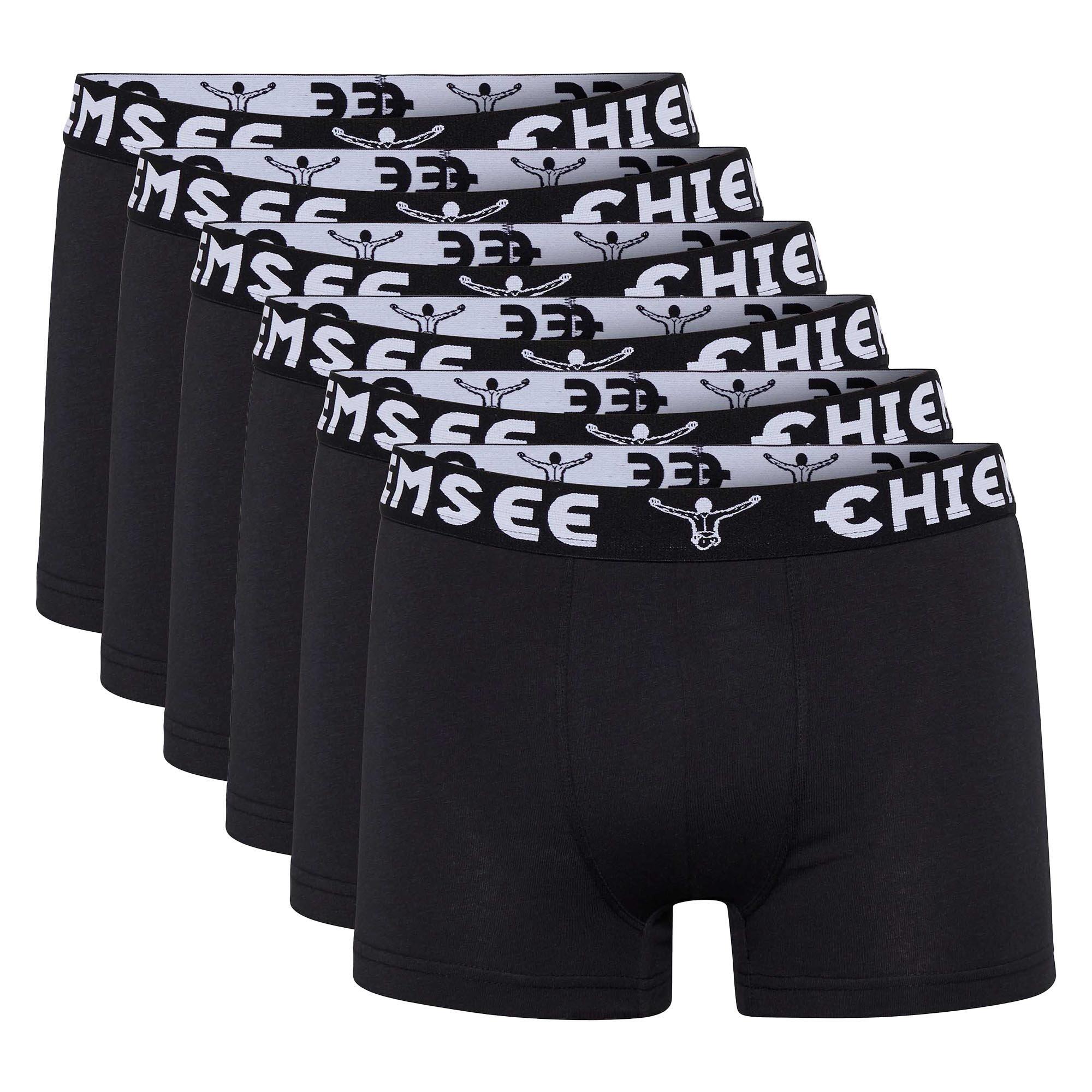 CHIEMSEE Boxershort Herren 6er Pack Figurbetont-Boxer Briefs, Regular Fit 6P