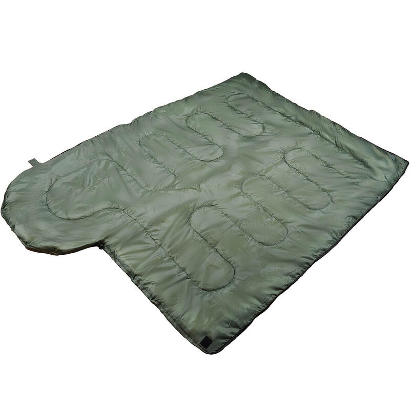 Sac de dormit plic cu gluga La Paz, 210x75 cm, army