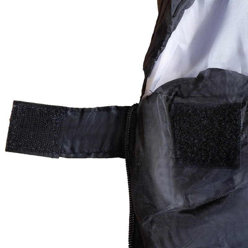 Sac de dormit plic cu gluga La Paz, 210x75 cm, negru
