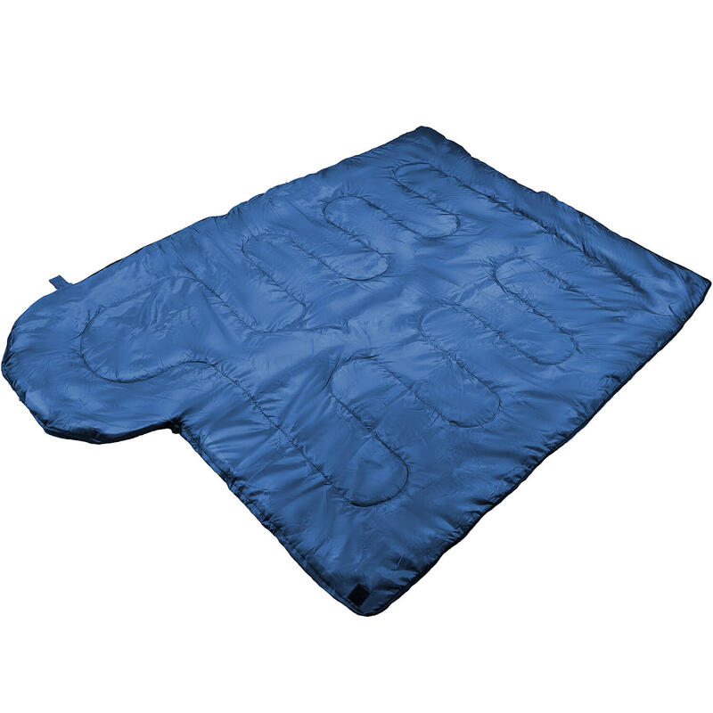 Sac de dormit plic cu gluga La Paz, 210x75 cm, navy