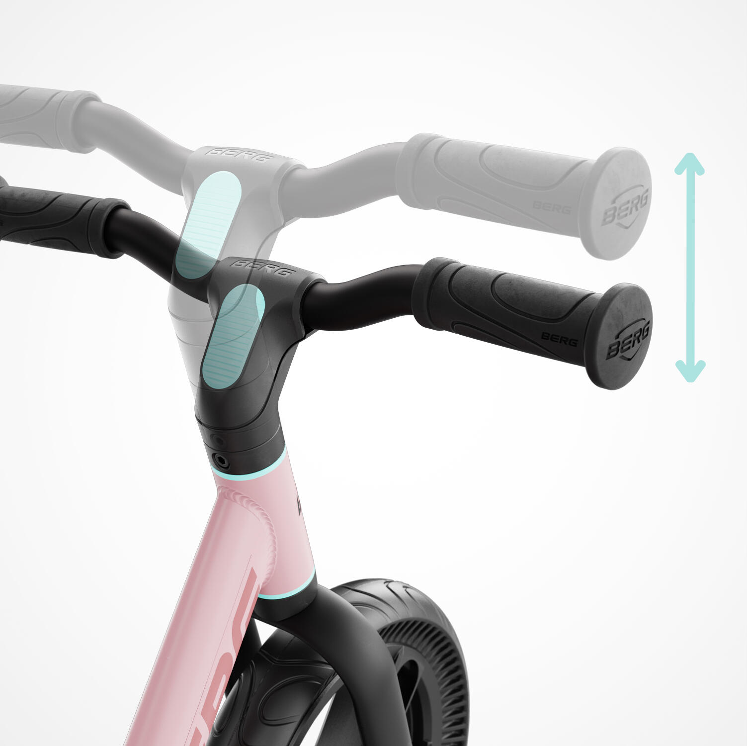 Draisienne pour Enfants, 2+ Ans, 10 Pouces, MOOV 10 Rose 6/7