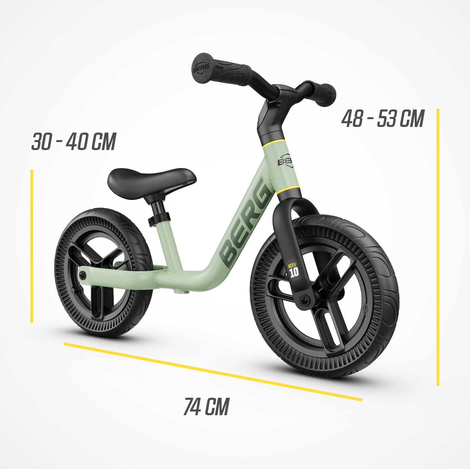 Loopfiets BERG MOOV 10 Groen 7/7
