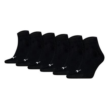 PUMA Unisex Quarter-Socken Damen Herren Füßlinge 6-er Pack