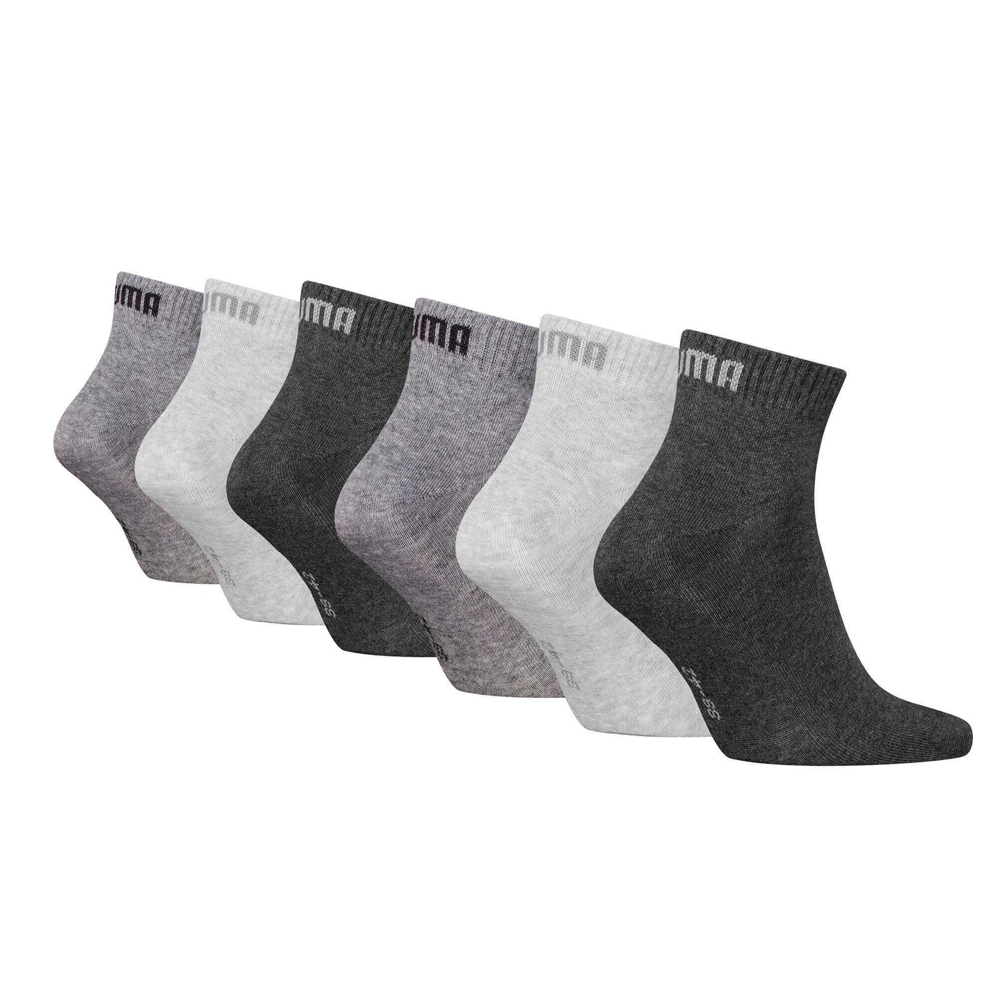 Socken Unisex 6er Pack Stretch-Quarter Plain ECOM 6P 2/3