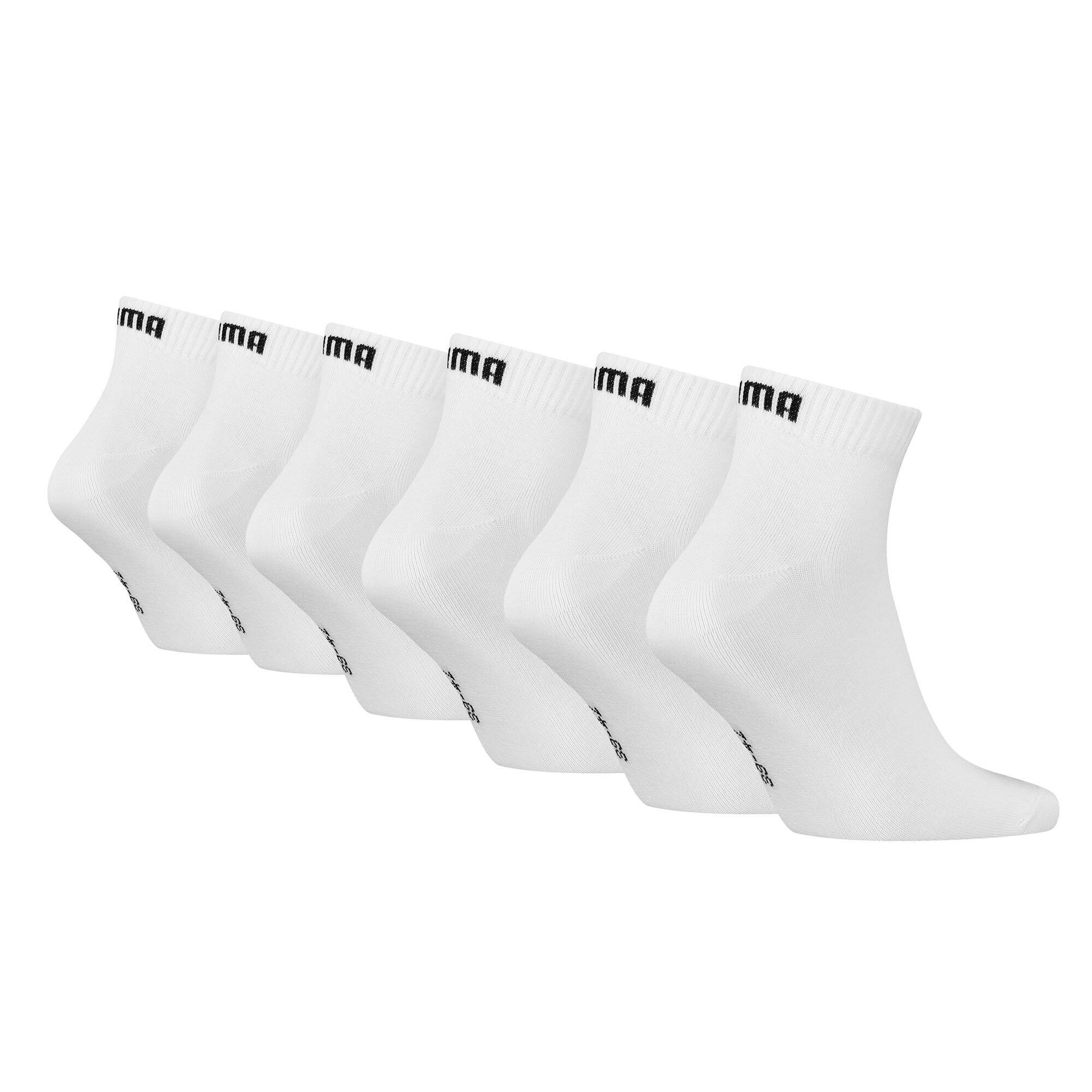 PUMA Unisex Quarter-Socken Damen Herren Füßlinge 6-er Pack 2/3