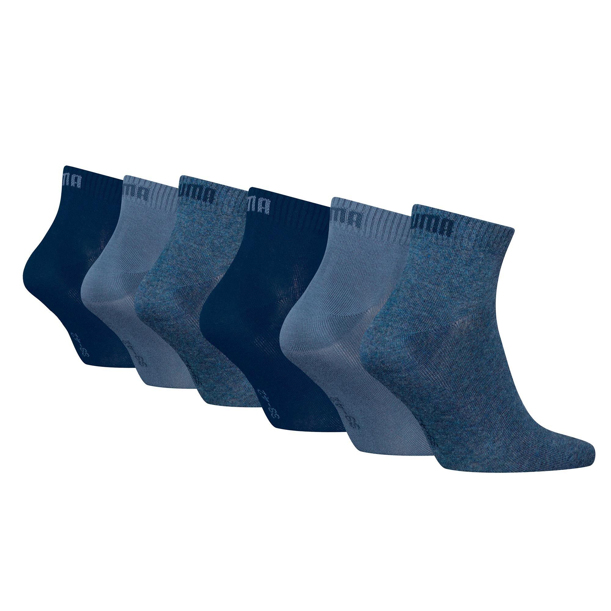 PUMA Unisex Quarter-Socken Damen Herren Füßlinge 6-er Pack 2/3