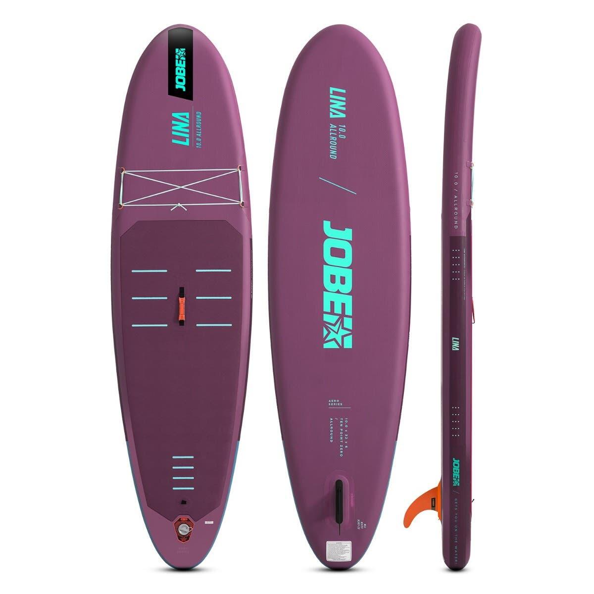 Prancha Jobe Insuflável Aero Lina 10" Stand Up Paddle 2/7