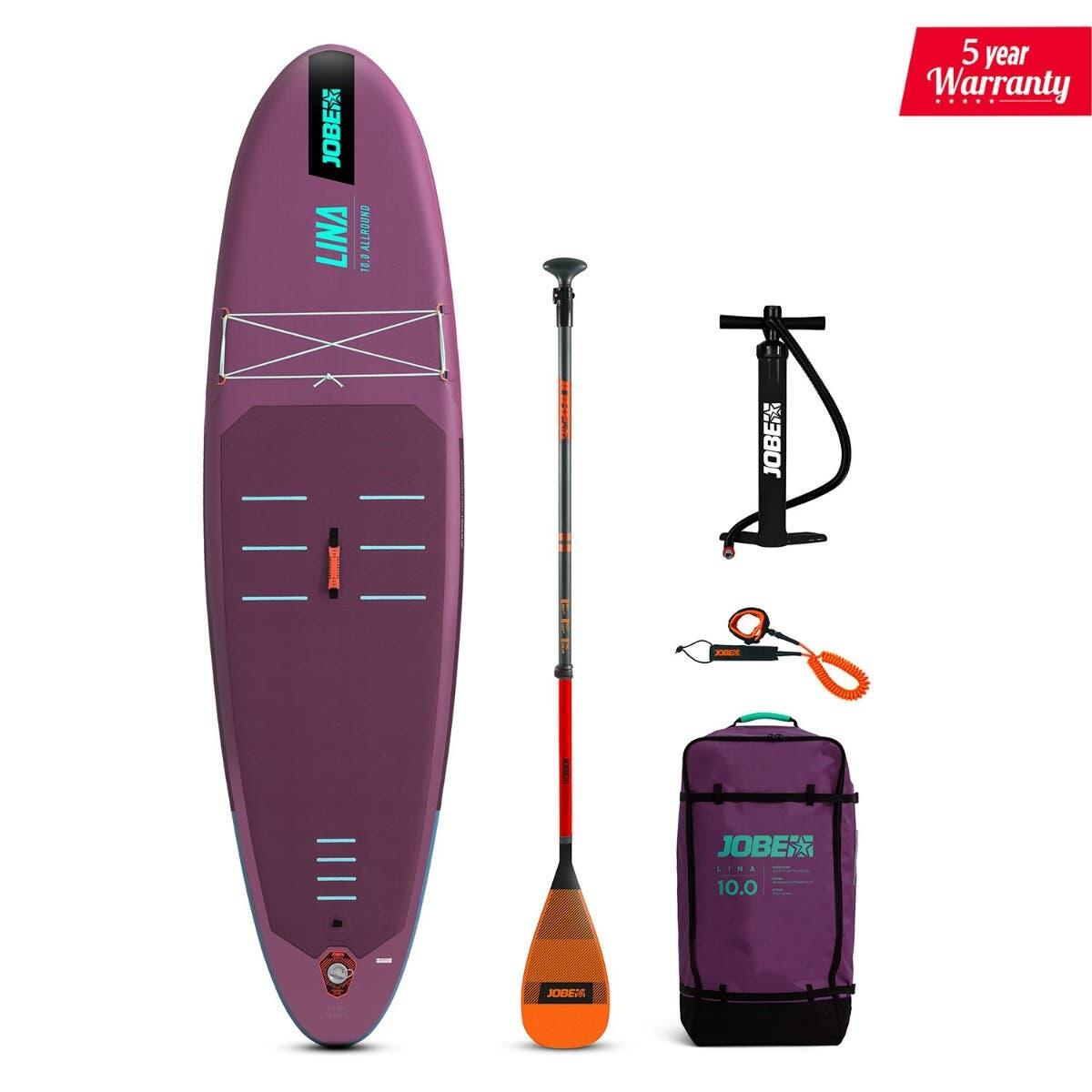 Prancha Jobe Insuflável Aero Lina 10" Stand Up Paddle 3/7