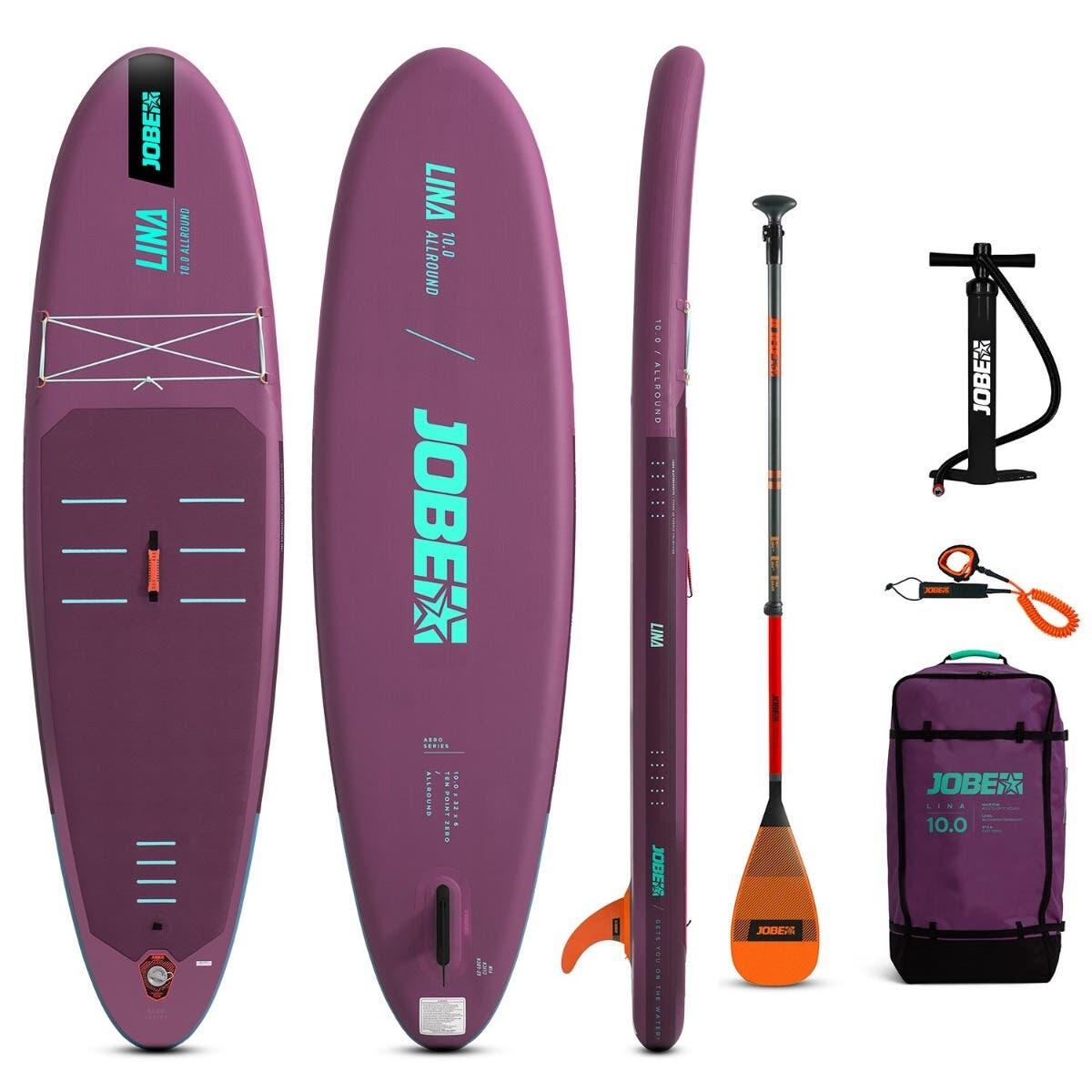 Prancha jobe insuflável aero lina 10" stand up paddle