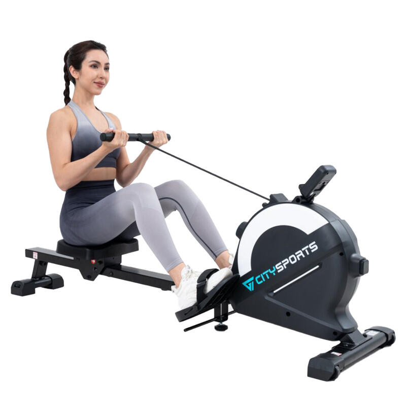 CITYSPORTS Remo de Apartamento, Citysports, 16 Niveles de Resistencia, Ruedas de Transporte
