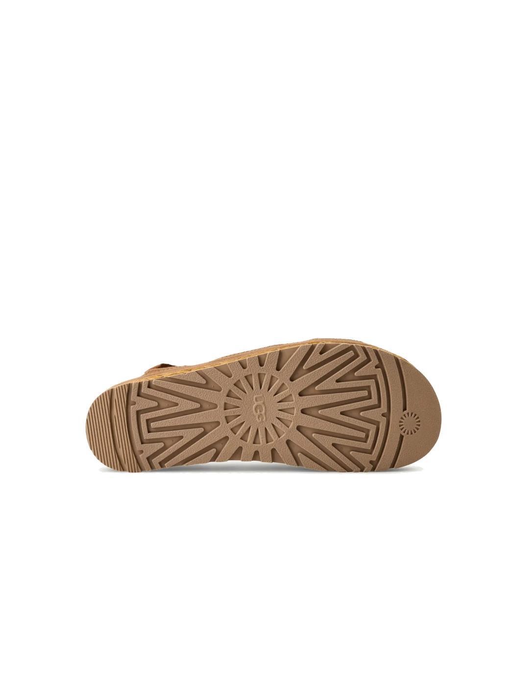 Sandalias para Mujer Ugg Aubrey ankle strap Marrón 4/4