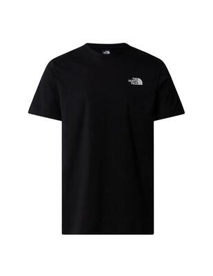 T-shirt met korte mouwen the north face model nf0a87nvjk31 voor mannen