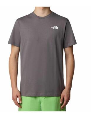 T-shirt met korte mouwen the north face model nf0a87nparx voor mannen