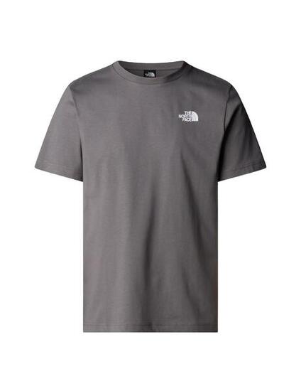 Maglietta per uomo The North Face Ss box Grigia