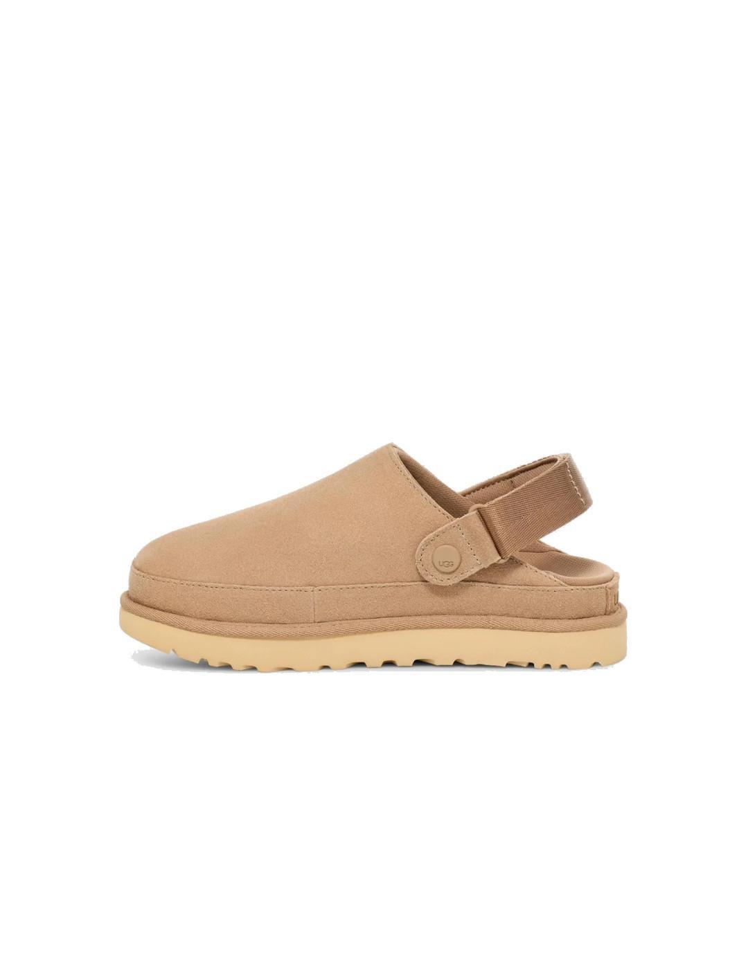 Chaussons pour femme Ugg Goldenstar clog Marron 3/5