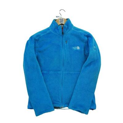 Tweedehands - dames polartec tnf blauwe fleece jas - als nieuw