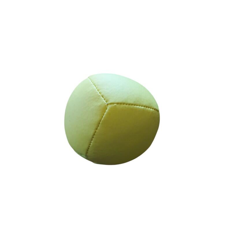 Balle de jonglage 6P jaune pastel CIRKAO 2/4