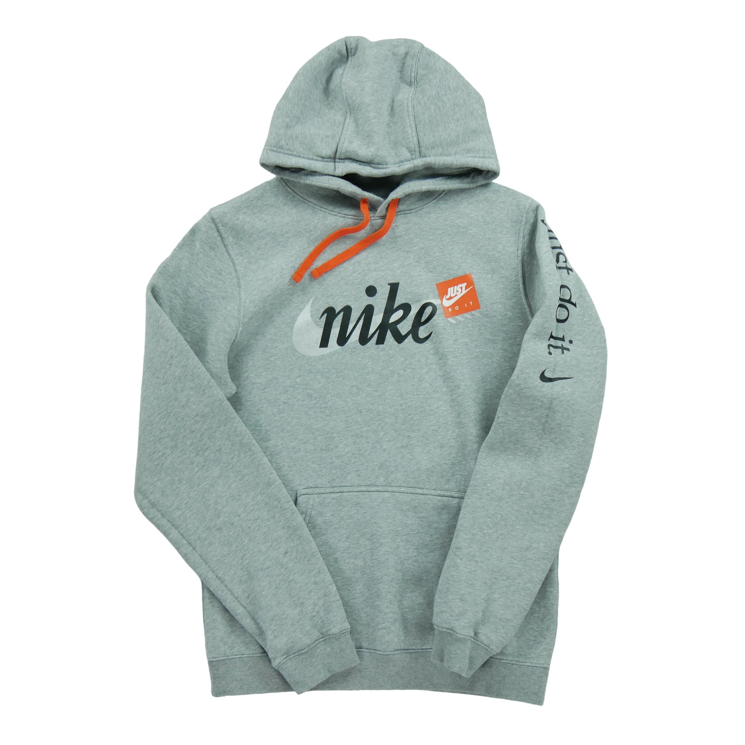 NIKE Segunda Vida - Sudadera con capucha para hombre JDI Gris - Muy Bueno