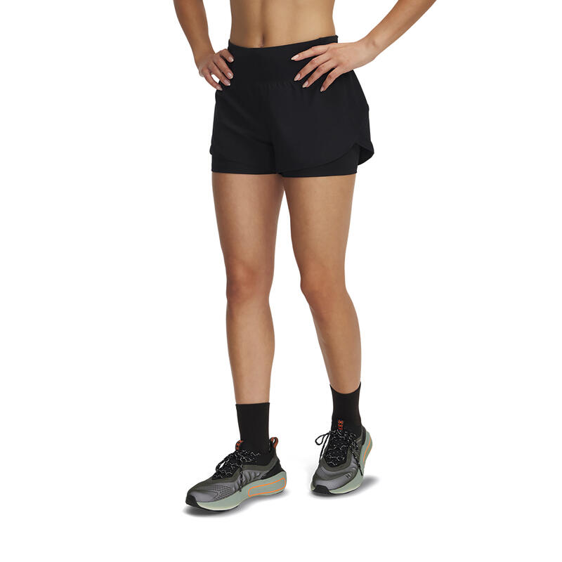 Spodenki do biegania damskie Under Armour Launch Pro 3" 2IN1