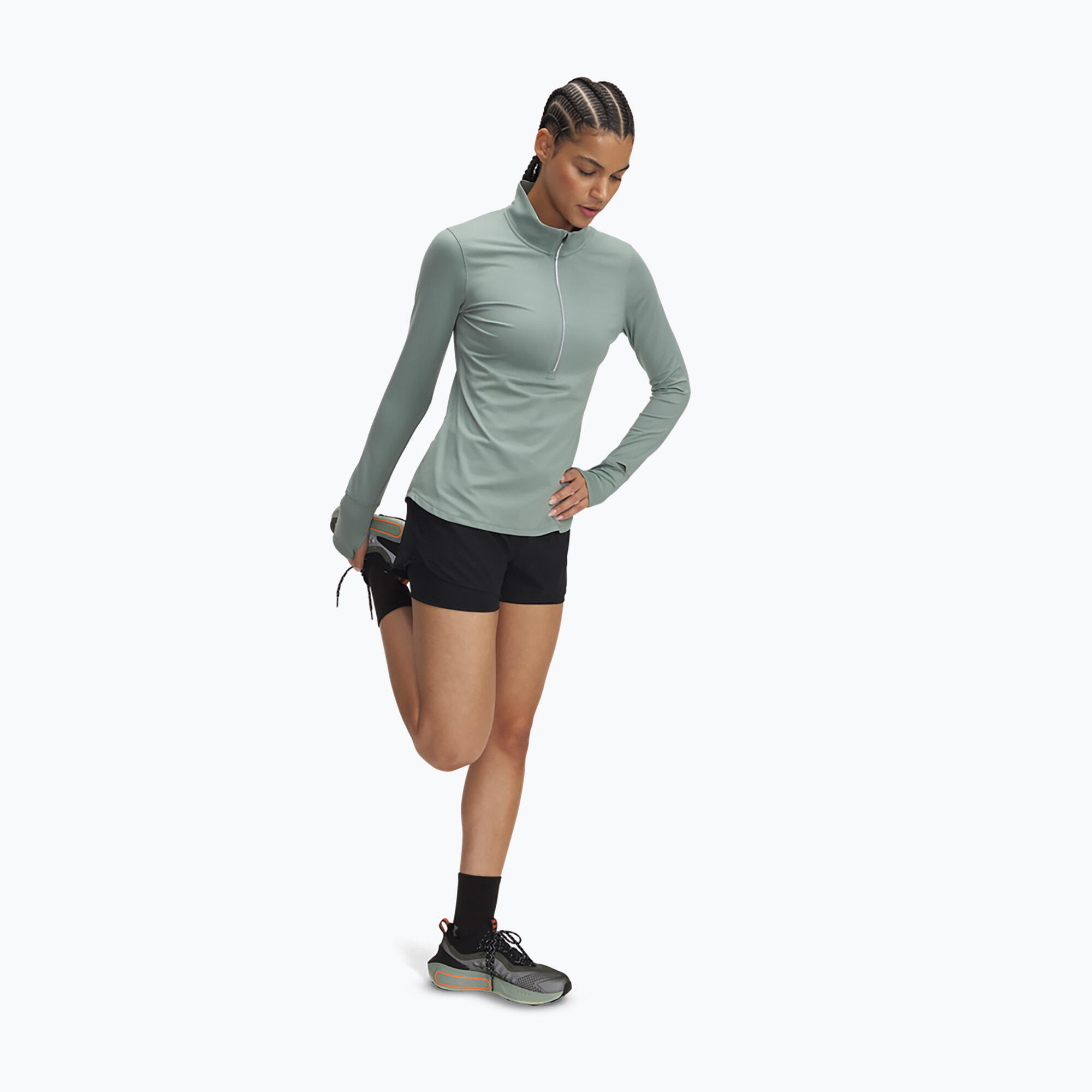 Pantaloni scurți de alergare pentru femei Under Armour Launch Pro 3" 2IN1 2/5