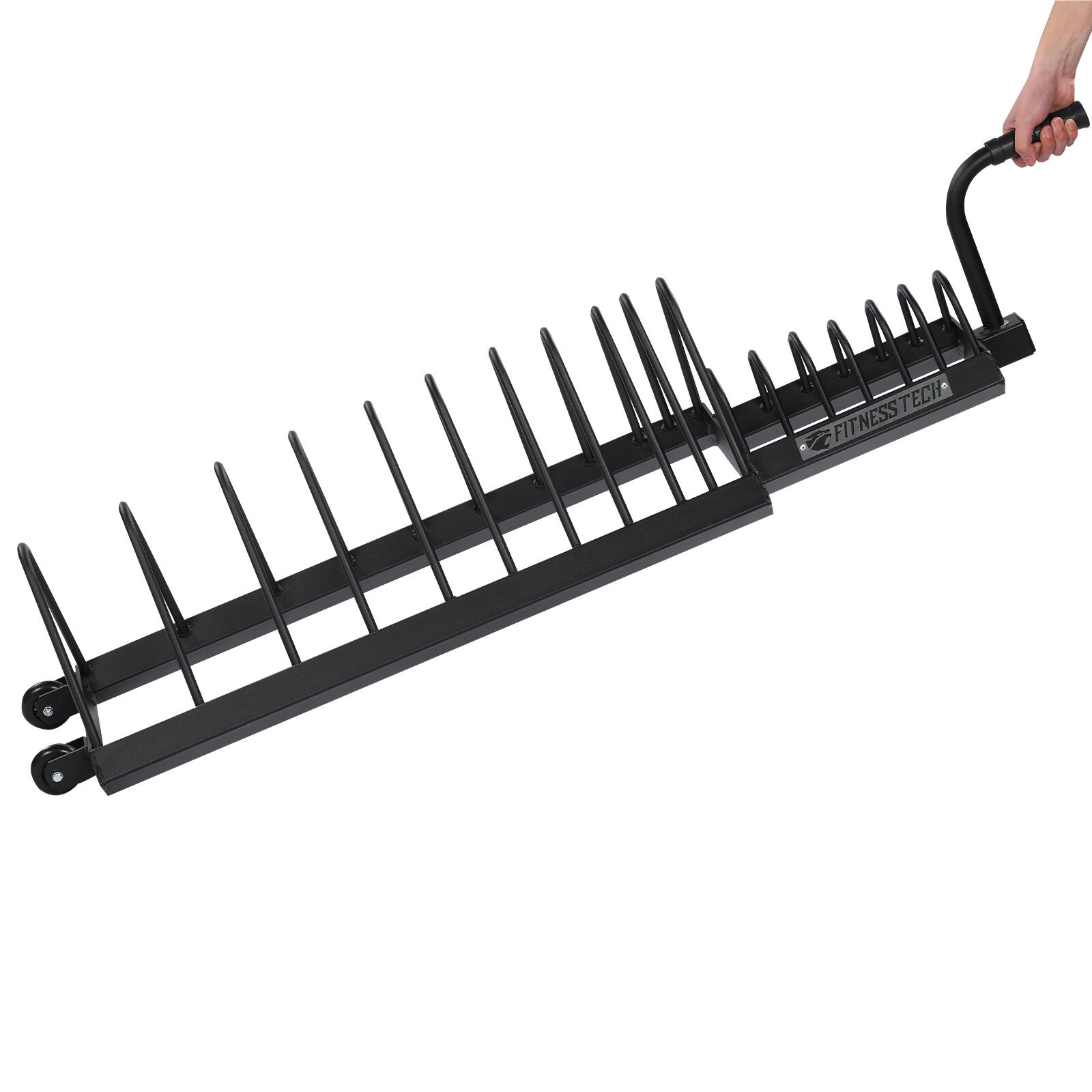 Rack Roues pour Disques Bumper Olympiques Fitness Tech 4/7