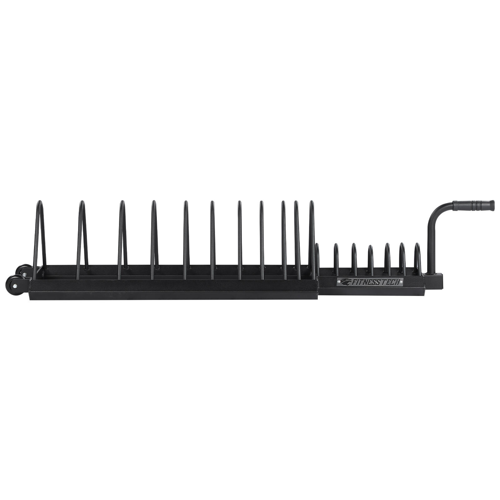 Rack Roues pour Disques Bumper Olympiques Fitness Tech 3/7