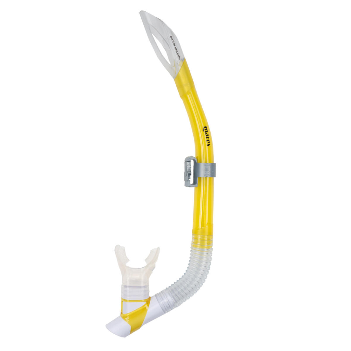 MARES Tubo de Snorkel Gator Splash Adulto Amarillo