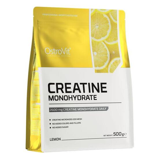 OstroVit Creatine Monohydrate - flavoured (500g) Lemon - Kreatin