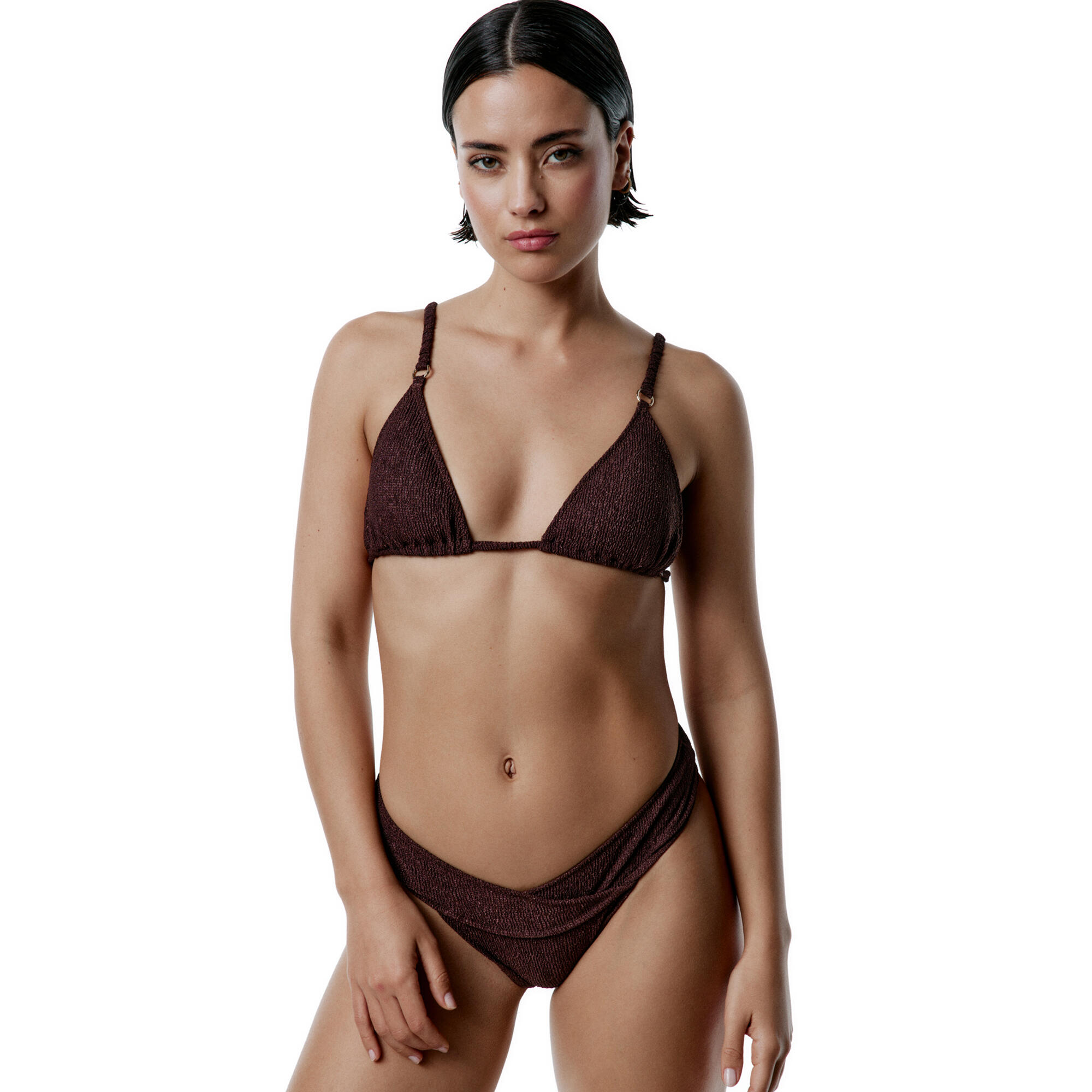 Bikini triângulo radiance das mulher black limba