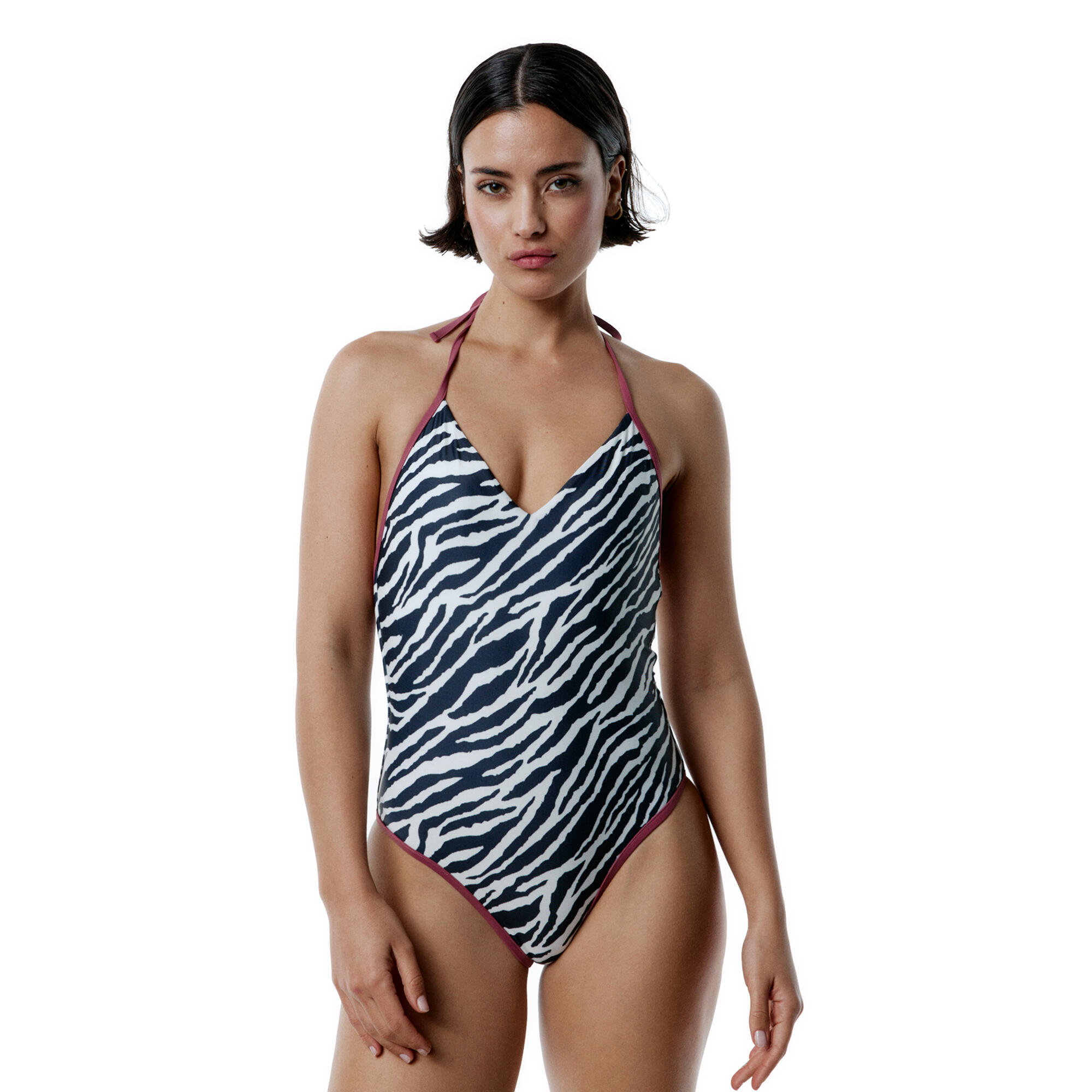 Fato de banho Wild das mulher Black Limba