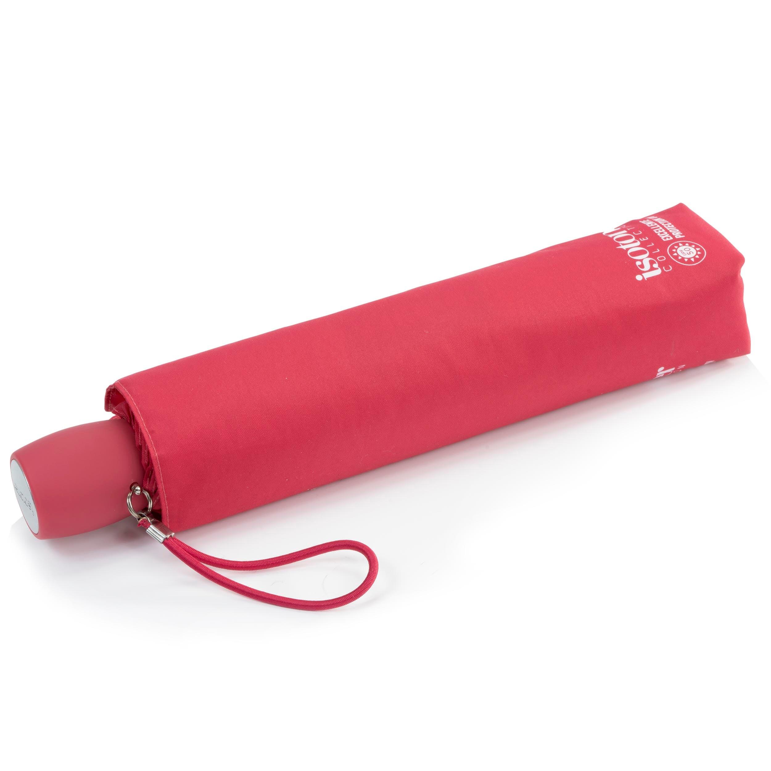 Isotoner - Parapluie Petit Prix, Solide Et Ultra Déperlant - Parapluie - Rose - No Size - Decathlon