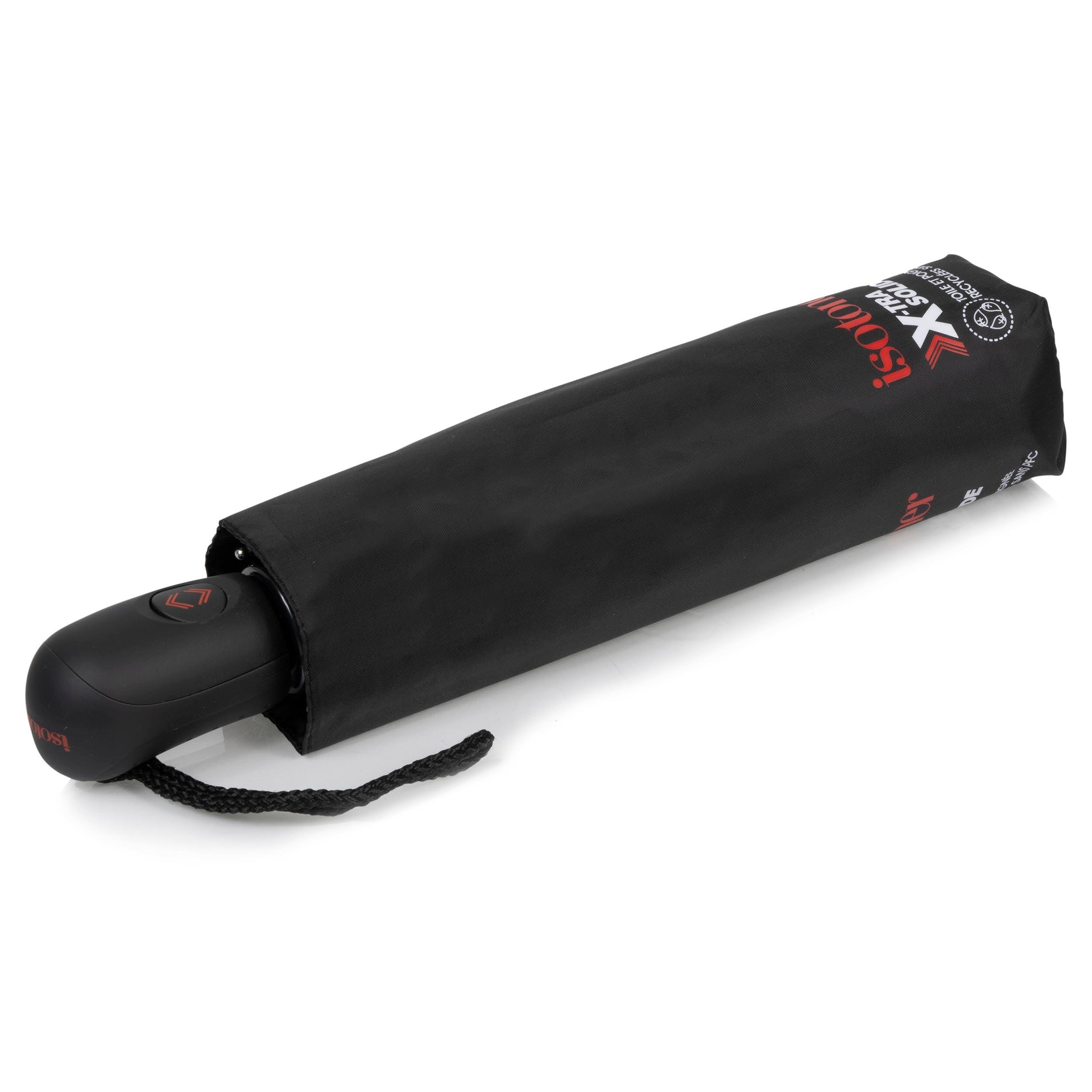 ISOTONER Extra stevige paraplu, ultra waterafstotend, automatische opening/sluiting