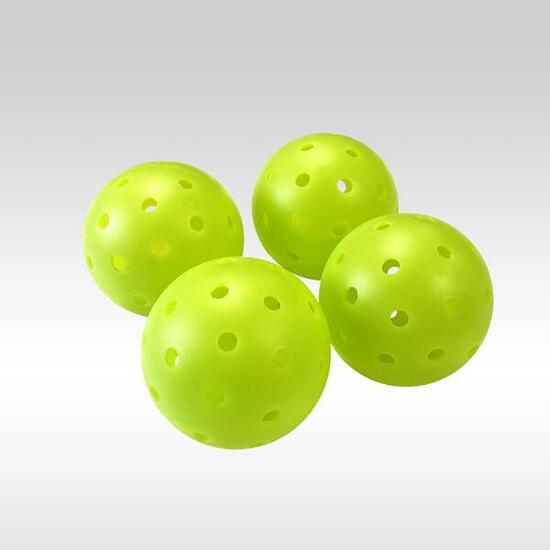 Set van 4 wedstrijdpickleballen - SKINUP Sport