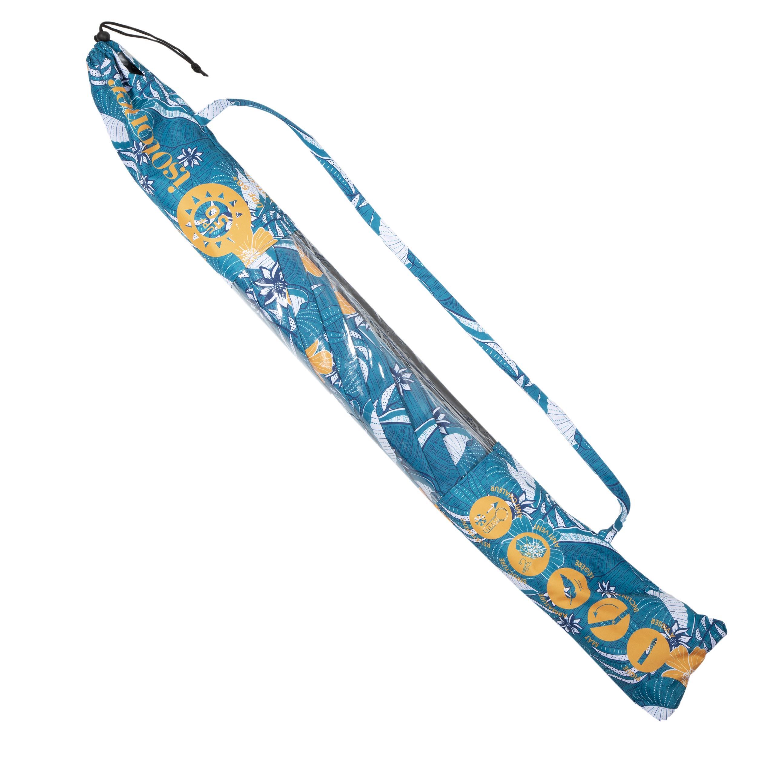 Sombrilla silla de playa, estructura ultra resistente, anti-viento, ligera, 2/5