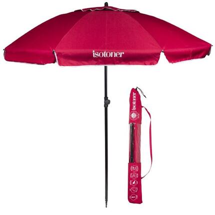 Parasol ultra résistant, structure anti vent, léger et anti uv upf50+