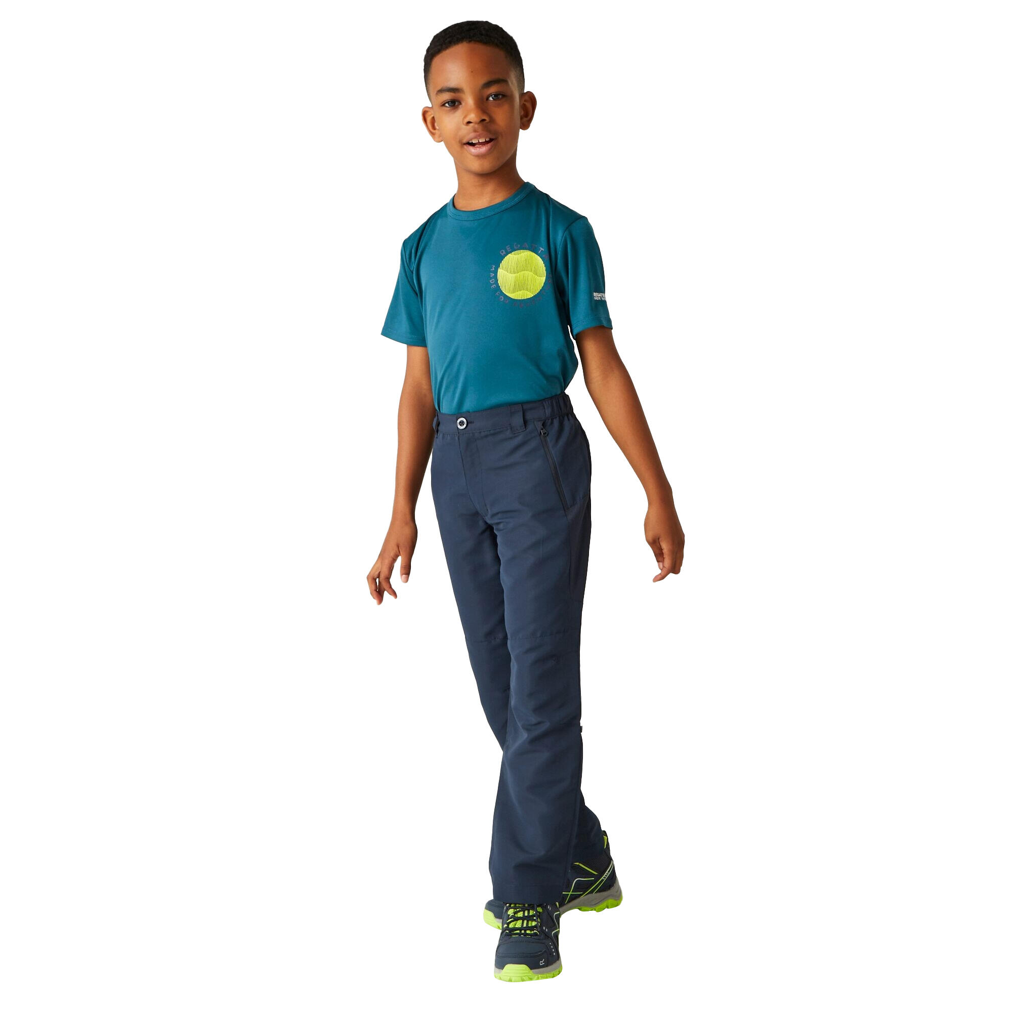Childrens/Kids Sorcer VI Hiking Trousers (Navy) 4/5