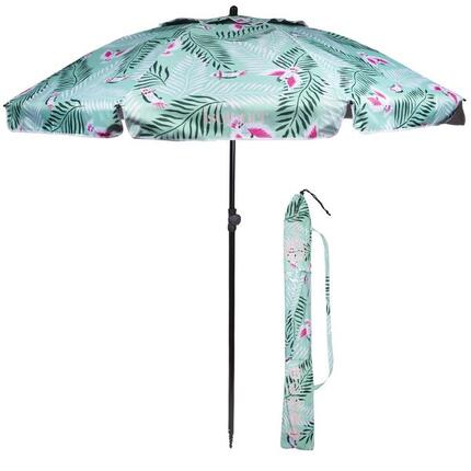 Parasol ultra résistant, structure anti vent, léger et anti uv upf50+