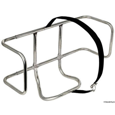 Rettungsfloßhalter aus Edelstahl - OVERDECK