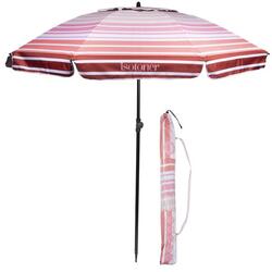 Parasol ultra résistant, structure anti vent, léger et anti uv upf50+