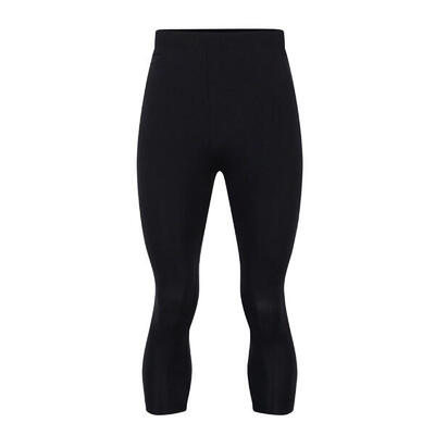 Heren in de zone ii thermische 3/4 legging (zwart)