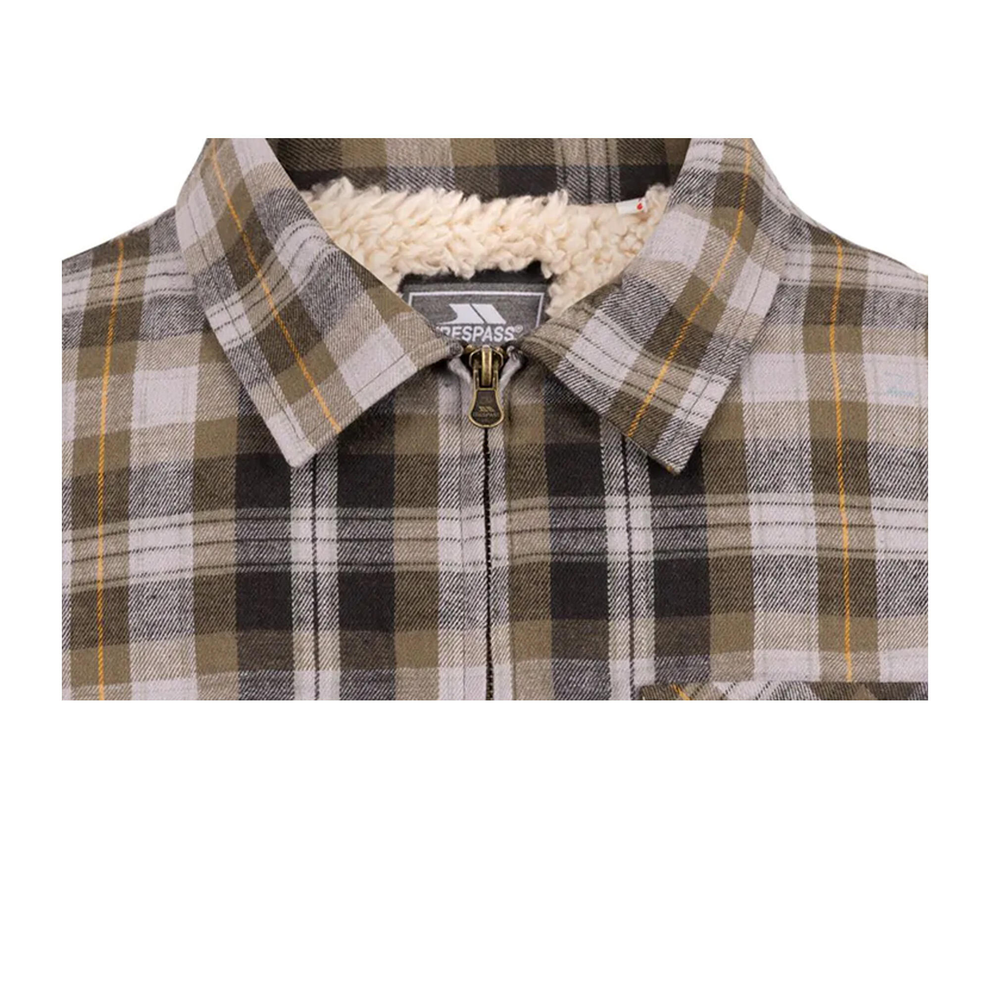 Camicia Uomo Trespass Danehill Rampicante Scuro 3/5