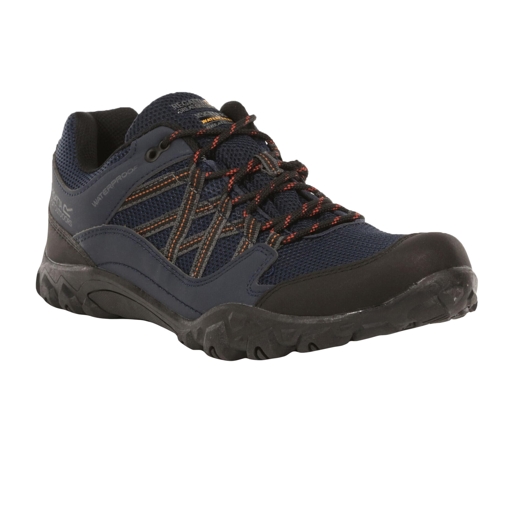 REGATTA Scarpe Da Trekking Uomo Regatta Edgepoint III Low Rise Blu Navy Terra D'Ombra