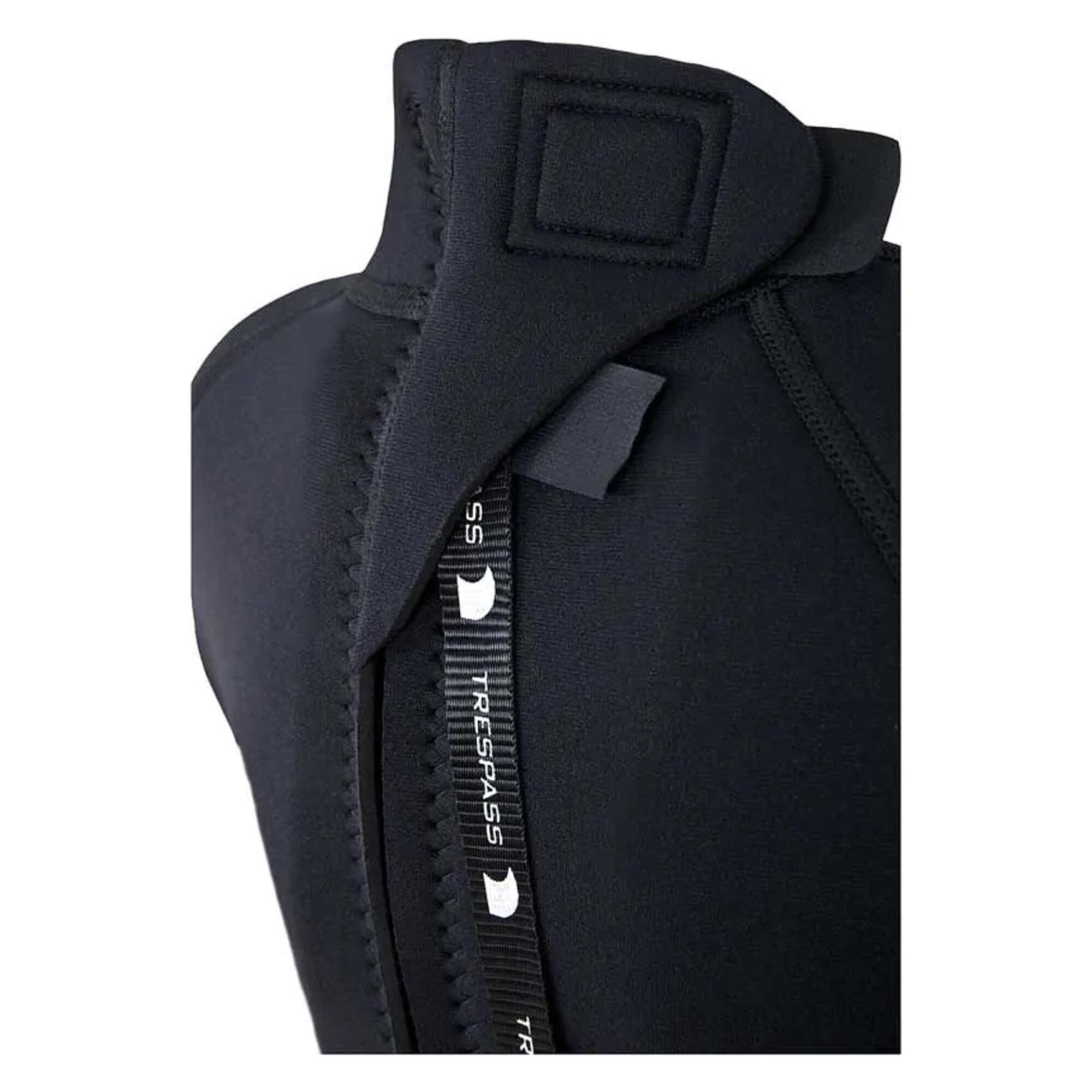 Childrens Boys Scuba 3mm Kort Wetsuit (Zwart) 3/5