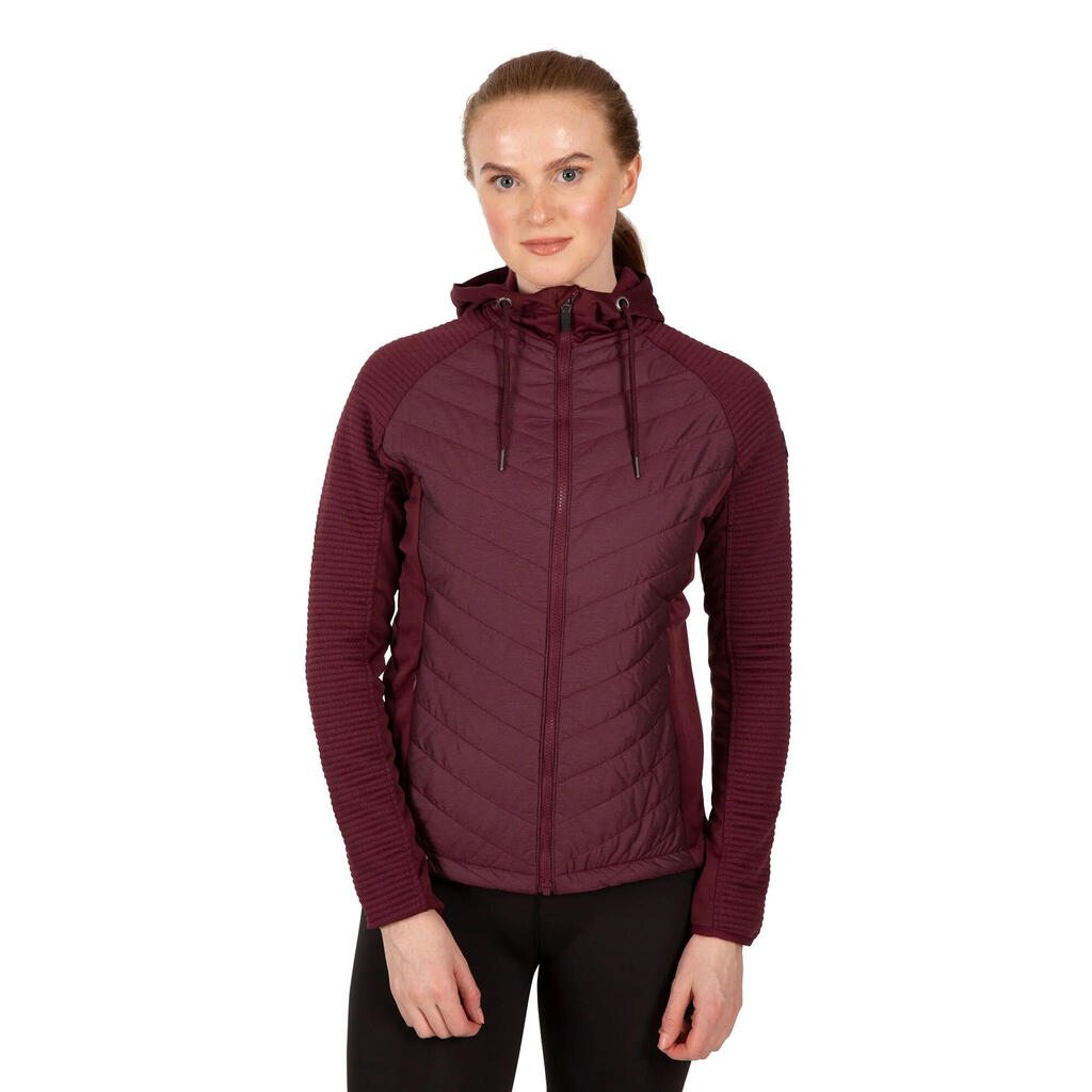 Womens/Ladies Grace Sports Full Zip Hoodie (Fig)
