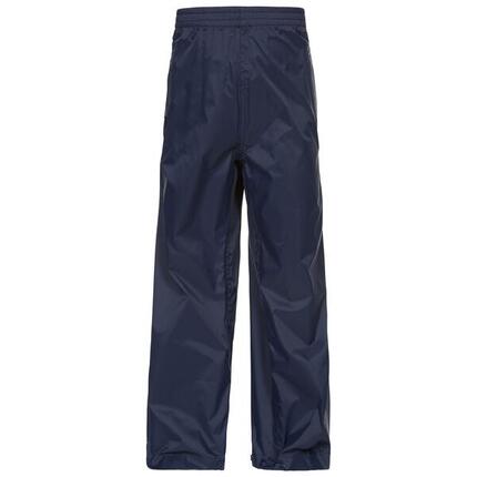 Kinderen/Kinderen Qikpac Waterdichte Packaway Broek (Marine)