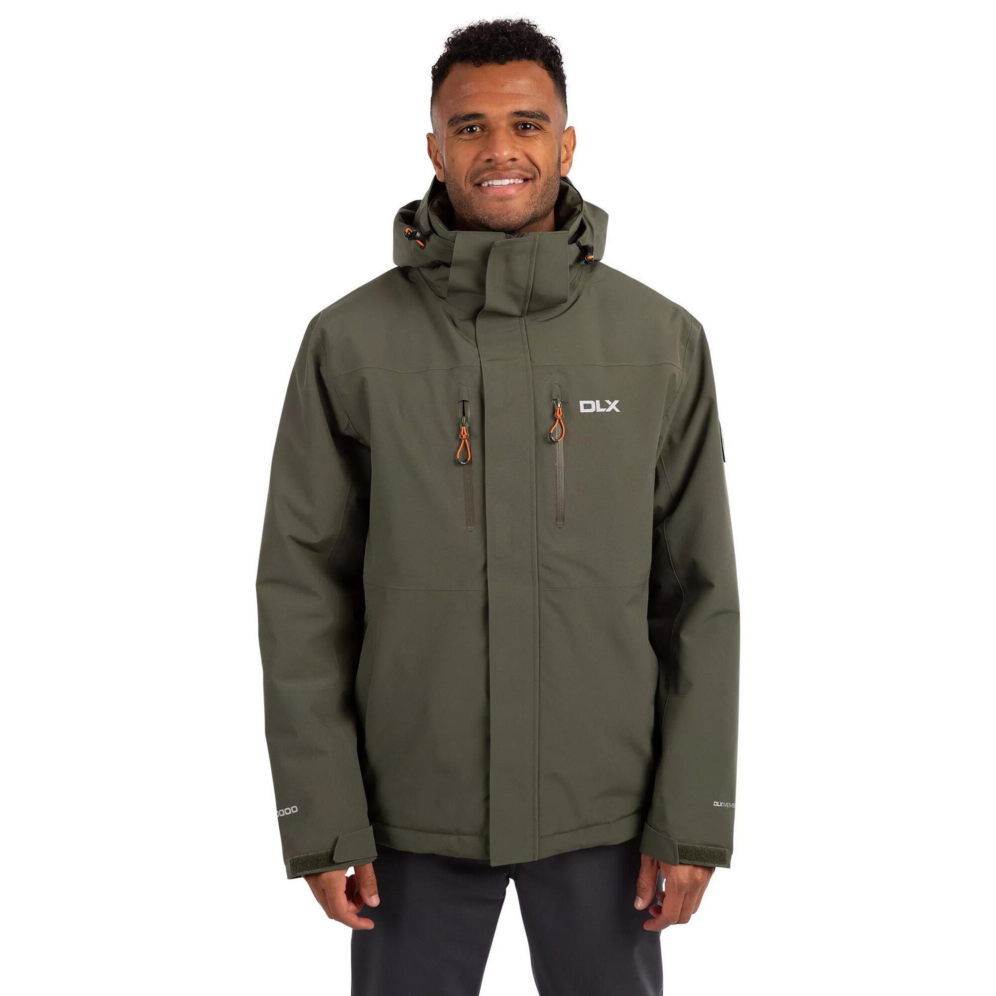 "Oswarm" Jacke, wasserfest für Herren Efeu 4/5
