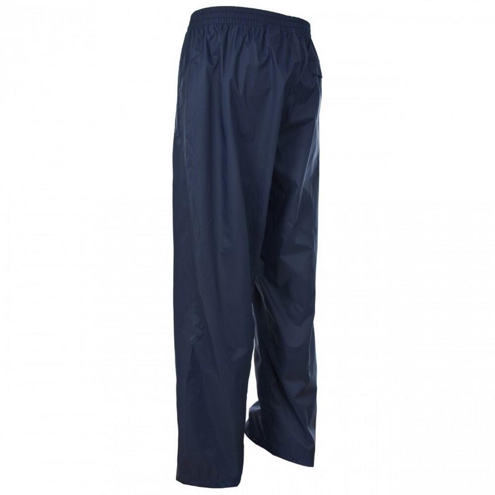 Kinderen/Kinderen Qikpac Waterdichte Packaway Broek (Marine) 2/5